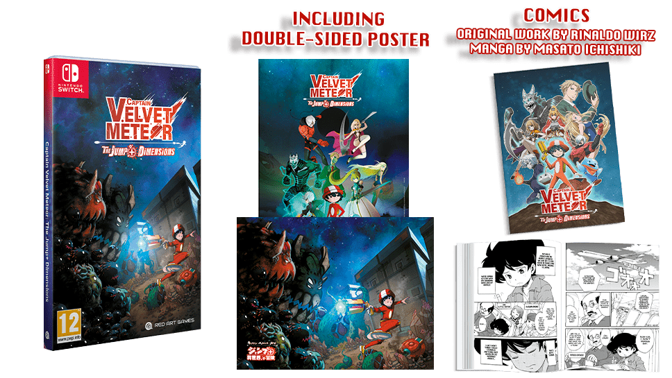 Captain Velvet Meteor: The Jump+ Dimensions Nintendo Switch